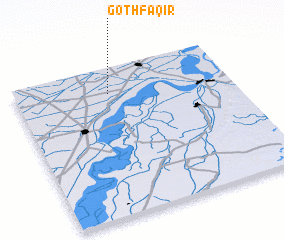 3d view of Goth Faqīr