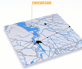 3d view of Shikārgāh