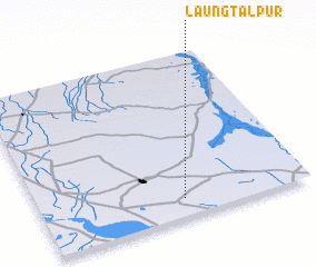 3d view of Laung Tālpur