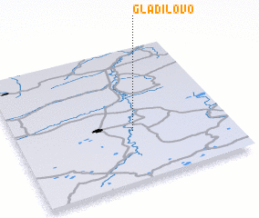 3d view of Gladilovo