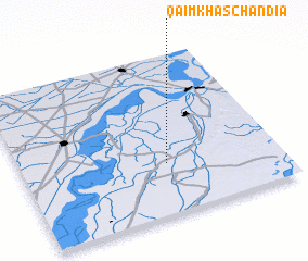 3d view of Qāim Khās Chāndia