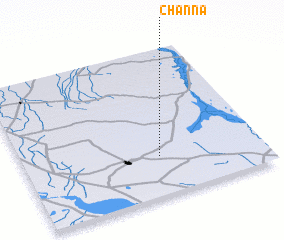 3d view of Channa
