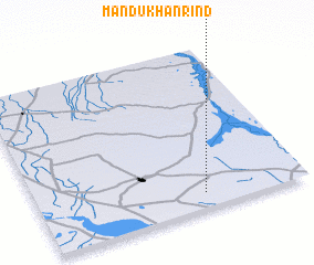 3d view of Mandu Khān Rind