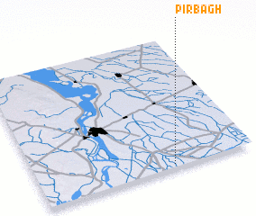 3d view of Pīr Bāgh