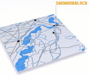 3d view of Sakhāni Baloch