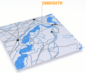 3d view of Shādi Goth