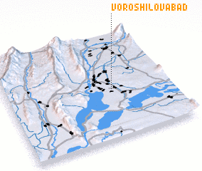 3d view of (( Voroshilovabad ))