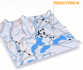 3d view of Pervoye Maya