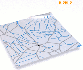 3d view of Mīrpur