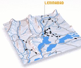 3d view of Leninabad