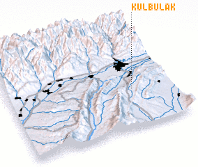 3d view of Kulʼ-Bulak