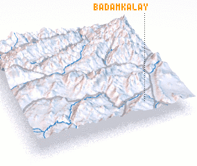 3d view of Bādām Kalay