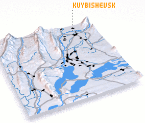 3d view of Kuybishevsk