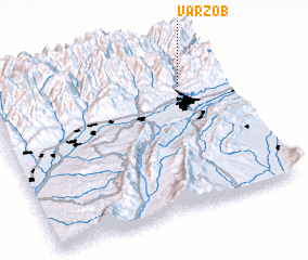 3d view of Varzob