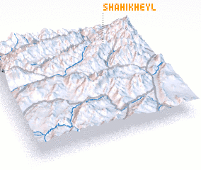 3d view of Shāhī Kheyl