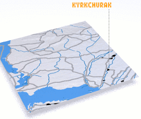 3d view of (( Kyrk-Churak ))