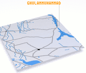 3d view of Ghulām Muhammad