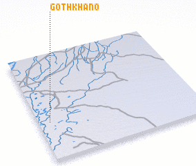 3d view of Goth Khāno