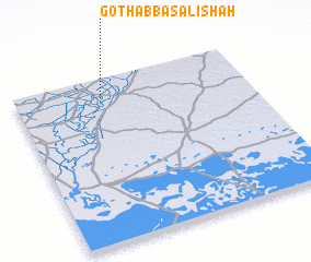 3d view of Goth Abbās Ali Shāh