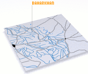 3d view of Bahār Khān