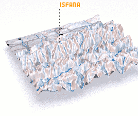 3d view of Isfana