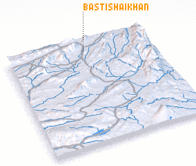 3d view of Basti Shāikhān