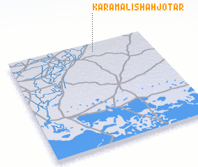 3d view of Karam Ali Shāh jo Tar