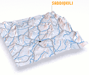 3d view of Saddiq Kili