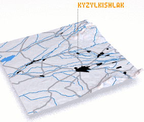 3d view of Kyzylkishlak