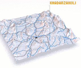 3d view of Khadarzai Kili