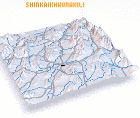 3d view of Shinkai Khwūna Kili