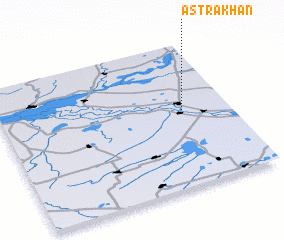 3d view of Astrakhan