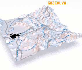 3d view of Gāz-e ‘Olyā