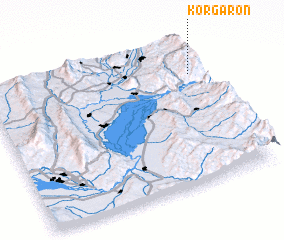 3d view of Korgaron