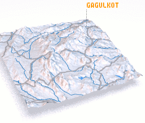 3d view of Gāgul Kot