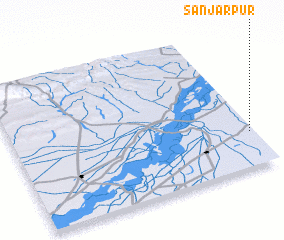 3d view of Sanjarpur