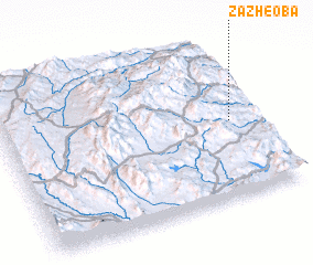 3d view of Zazhe Oba