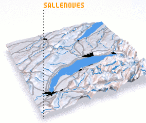 3d view of Sallenôves