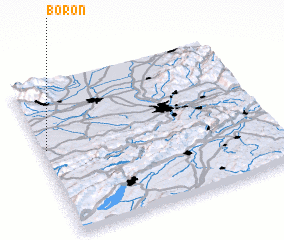 3d view of Boron