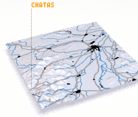 3d view of Châtas