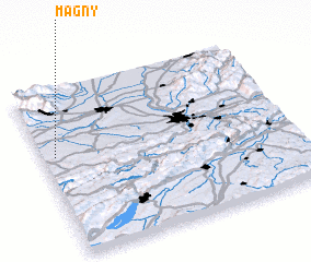 3d view of Magny