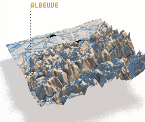 3d view of Albeuve