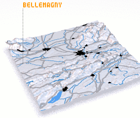 3d view of Bellemagny