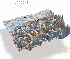 3d view of La Roche