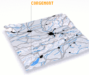 3d view of Corgémont