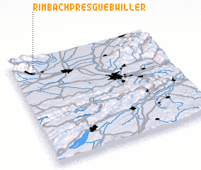 3d view of Rimbach-près-Guebwiller