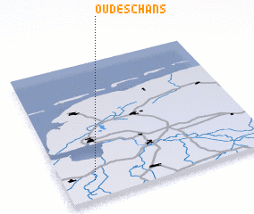 3d view of Oudeschans