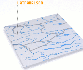 3d view of Vatnahalsen