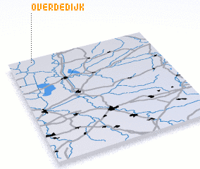 3d view of Over de Dijk