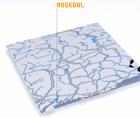 3d view of Møgedal